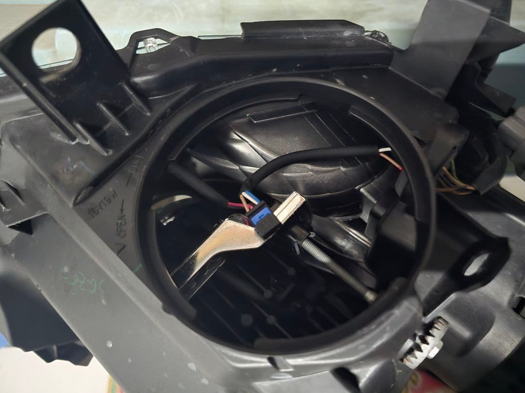 コペン LA400K ヘッドライト インナーブラック