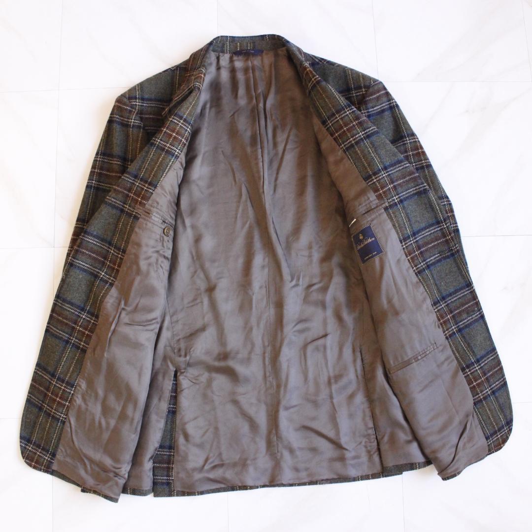 ブルックスブラザーズ ツイードテーラードジャケット クルミボタン 42REG