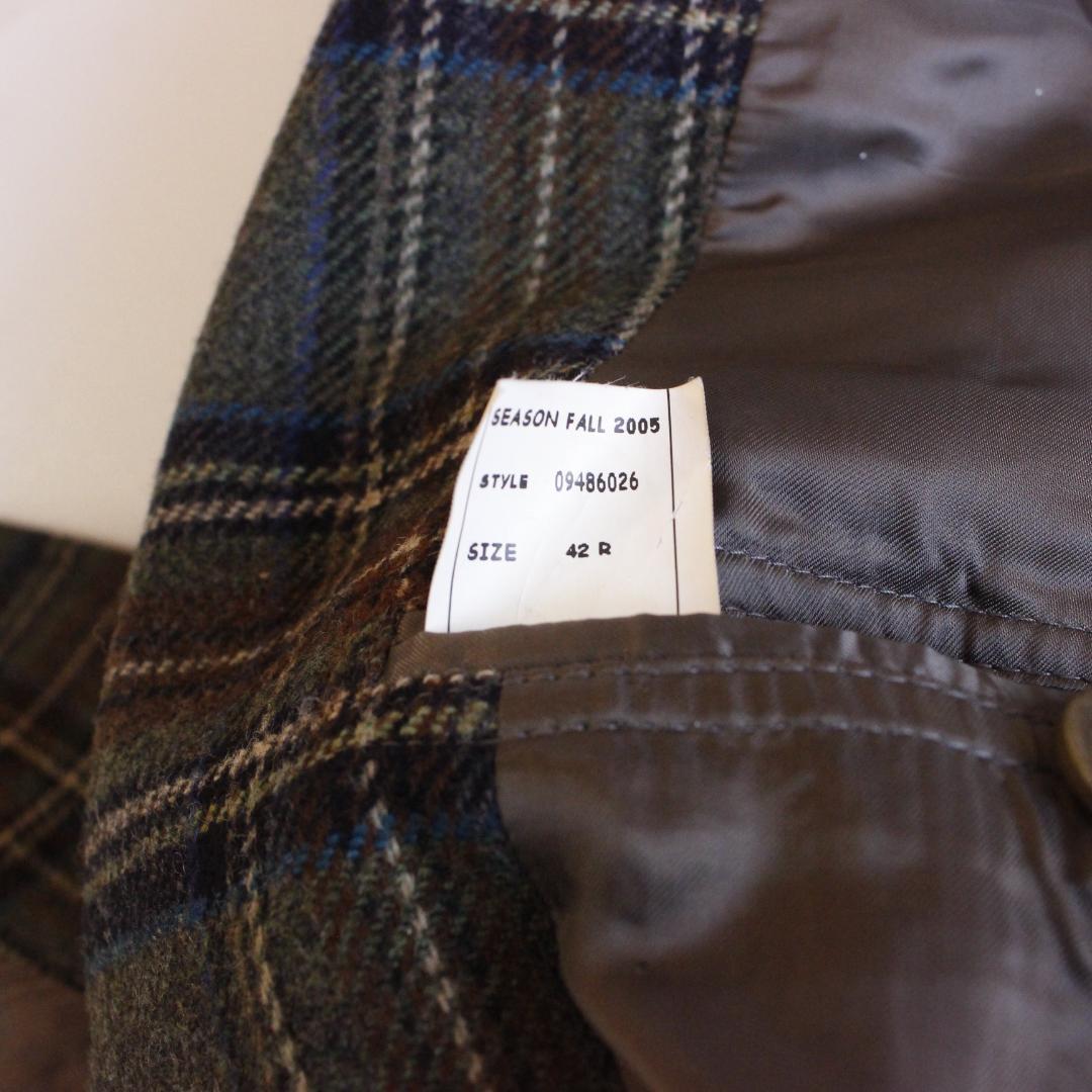 ブルックスブラザーズ ツイードテーラードジャケット クルミボタン 42REG