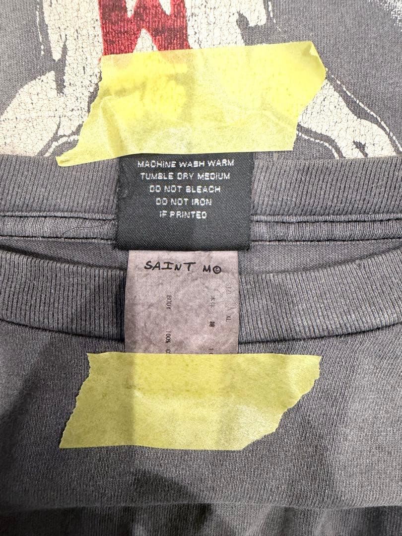 Saint Michael XL 長袖カットソー グレー