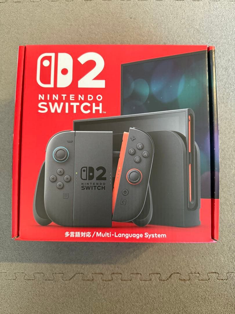 【新品未開封】Nintendo Switch 2 本体 多言語版 納品書付