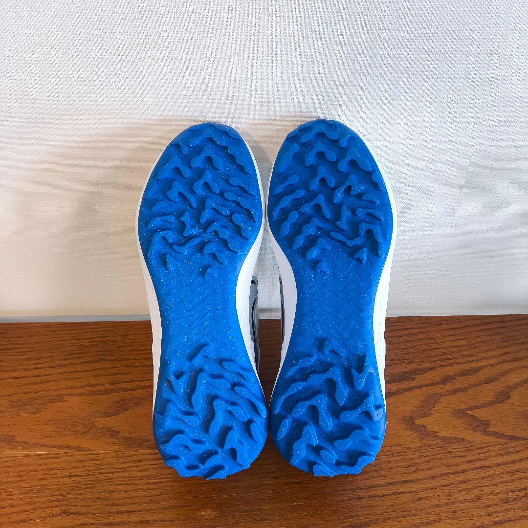 【かぶぬし】ナイキ　ゴルフシューズ　インフィニティプロ2　白　青　27.0