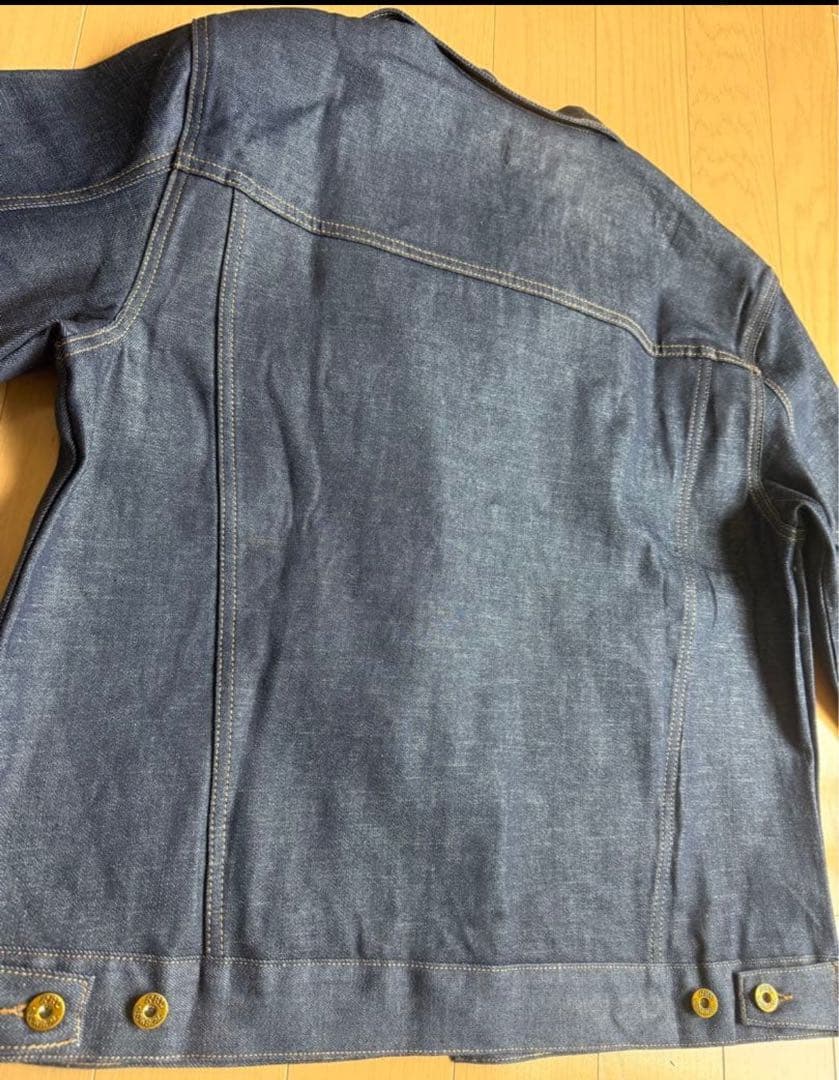 RRL デニム　ジャケット　リジッド　セルビッジ　LEE101Jタイプ