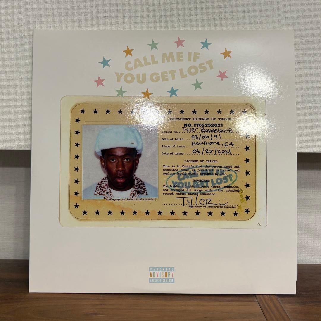 洋楽 CALL ME IF YOU GET LOST LP