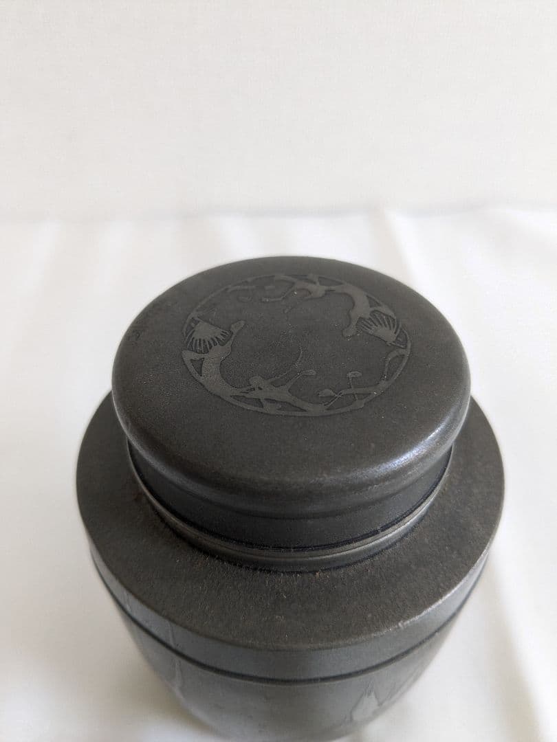 林亭瑞製 錫製 茶壺 茶筒 茶道具