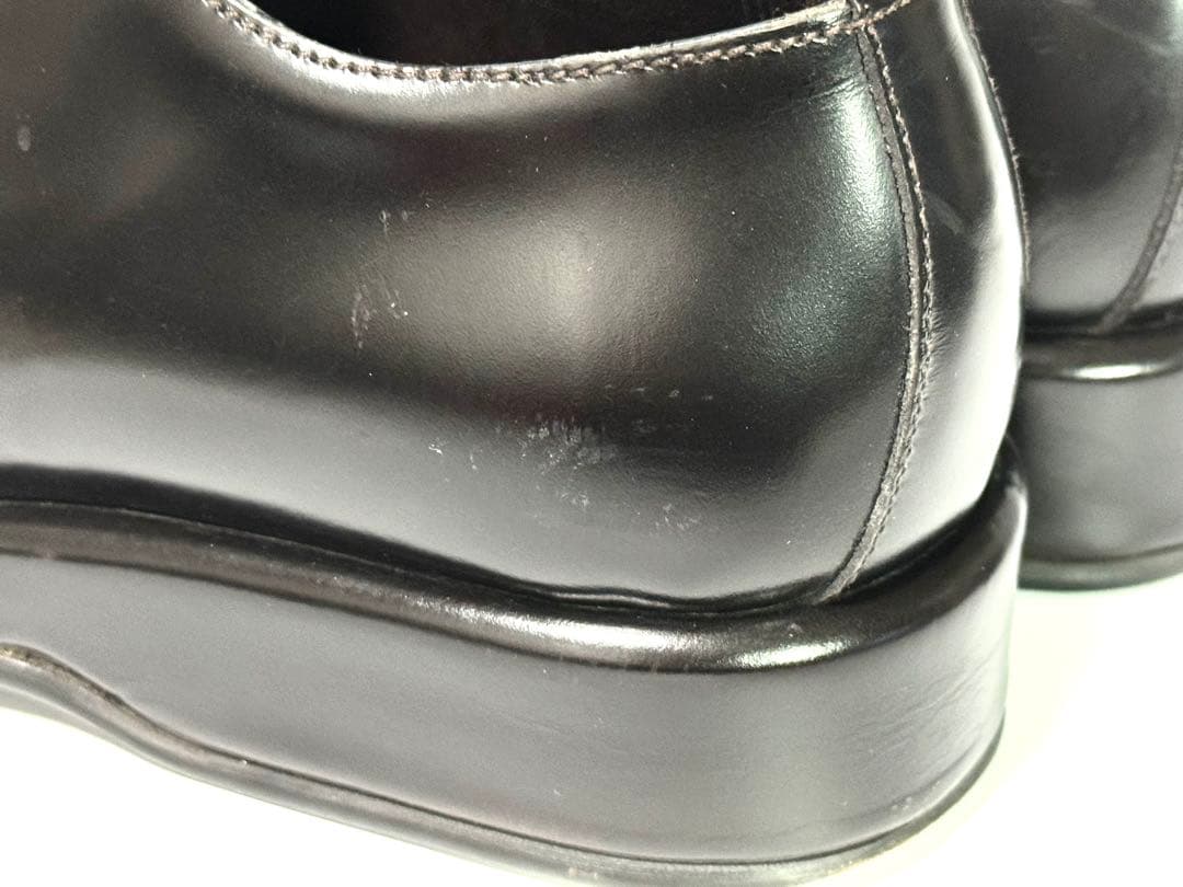 【GIORGIO ARMANI】カジュアルレザーシューズ　40 1/2