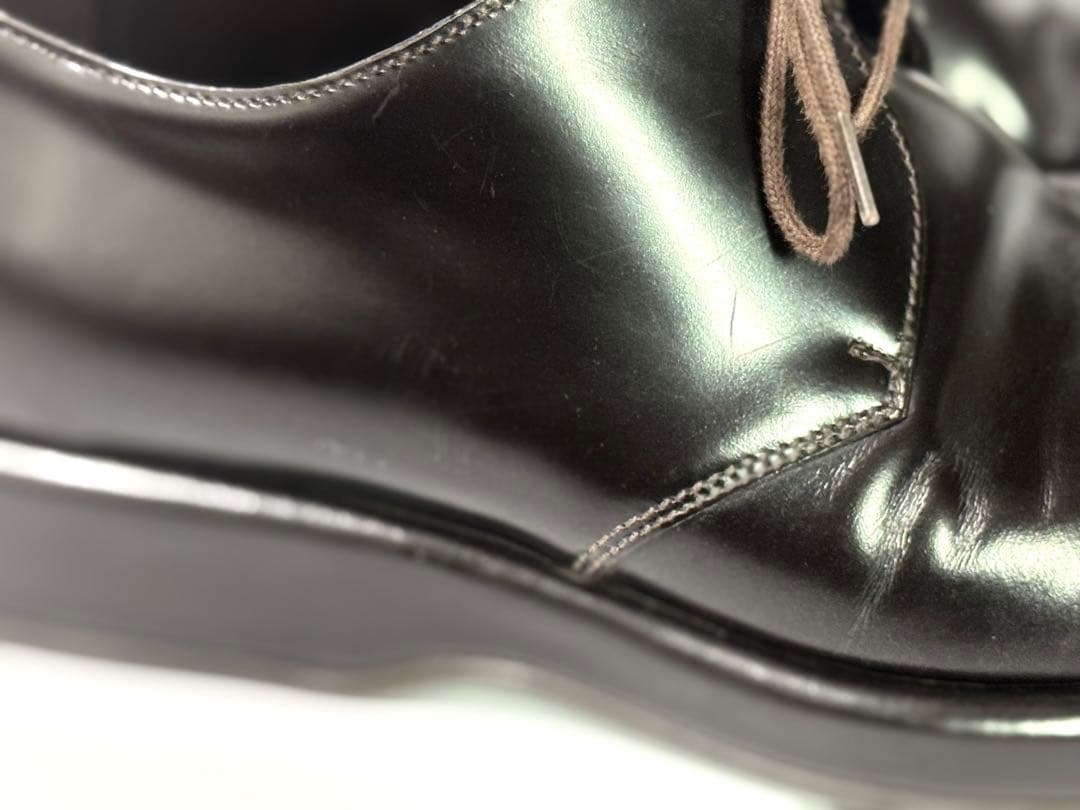 【GIORGIO ARMANI】カジュアルレザーシューズ　40 1/2