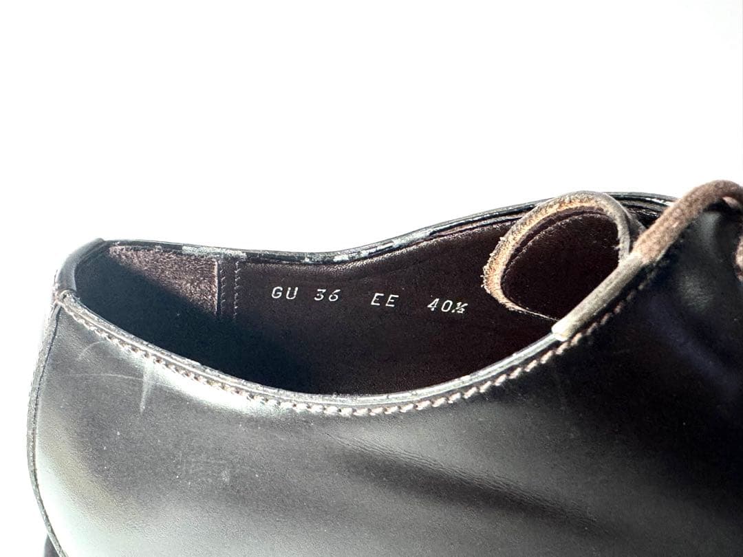 【GIORGIO ARMANI】カジュアルレザーシューズ　40 1/2