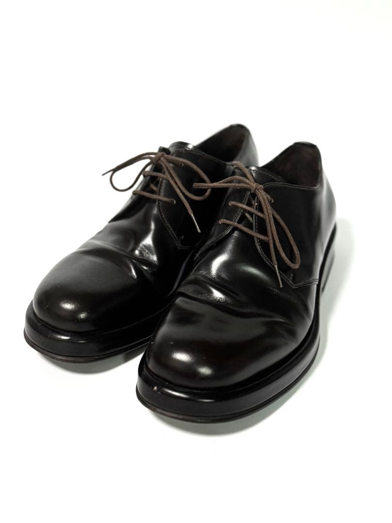 【GIORGIO ARMANI】カジュアルレザーシューズ　40 1/2