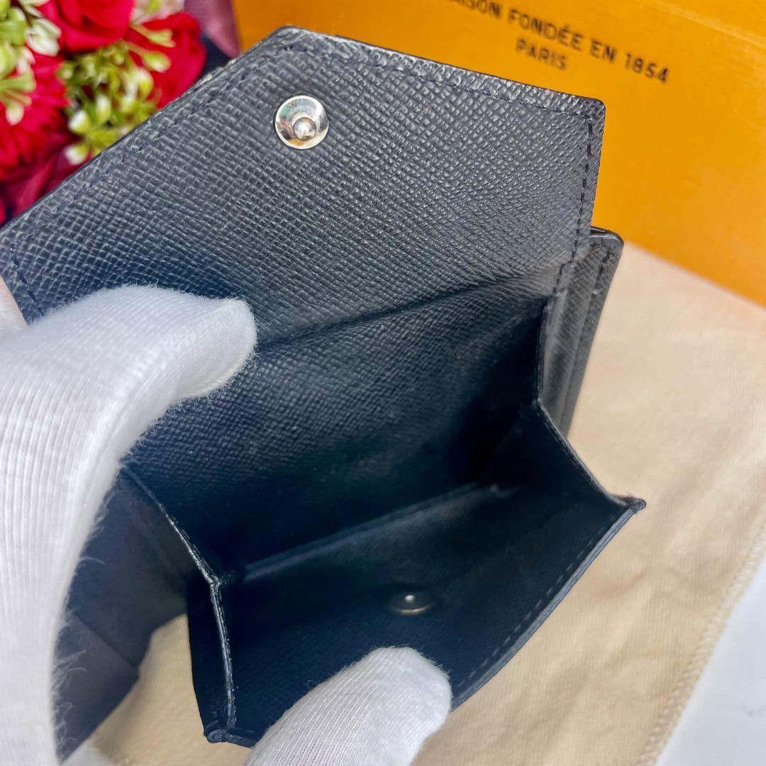 ✨新型✨ルイヴィトン ポルトフォイユマルコ NM エピ ノワール 2つ折り財布