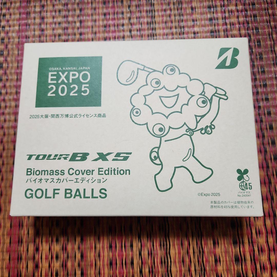 ツアーb xs tourb 大阪 関西 万博 限定 ブリヂストン ゴルフボール