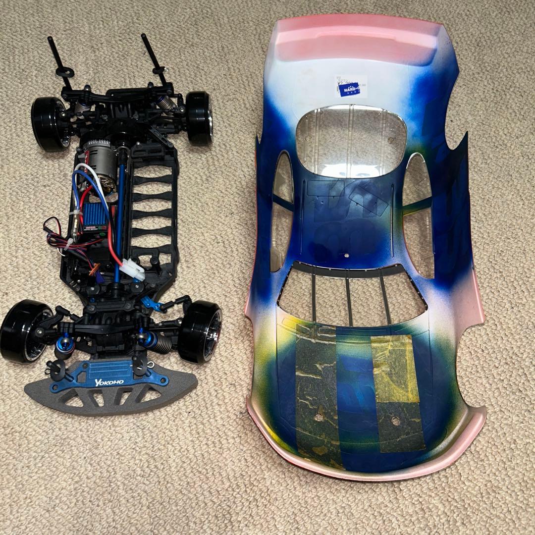 yokomo 4WDドリフトパッケージ+ボディ　コース未走行