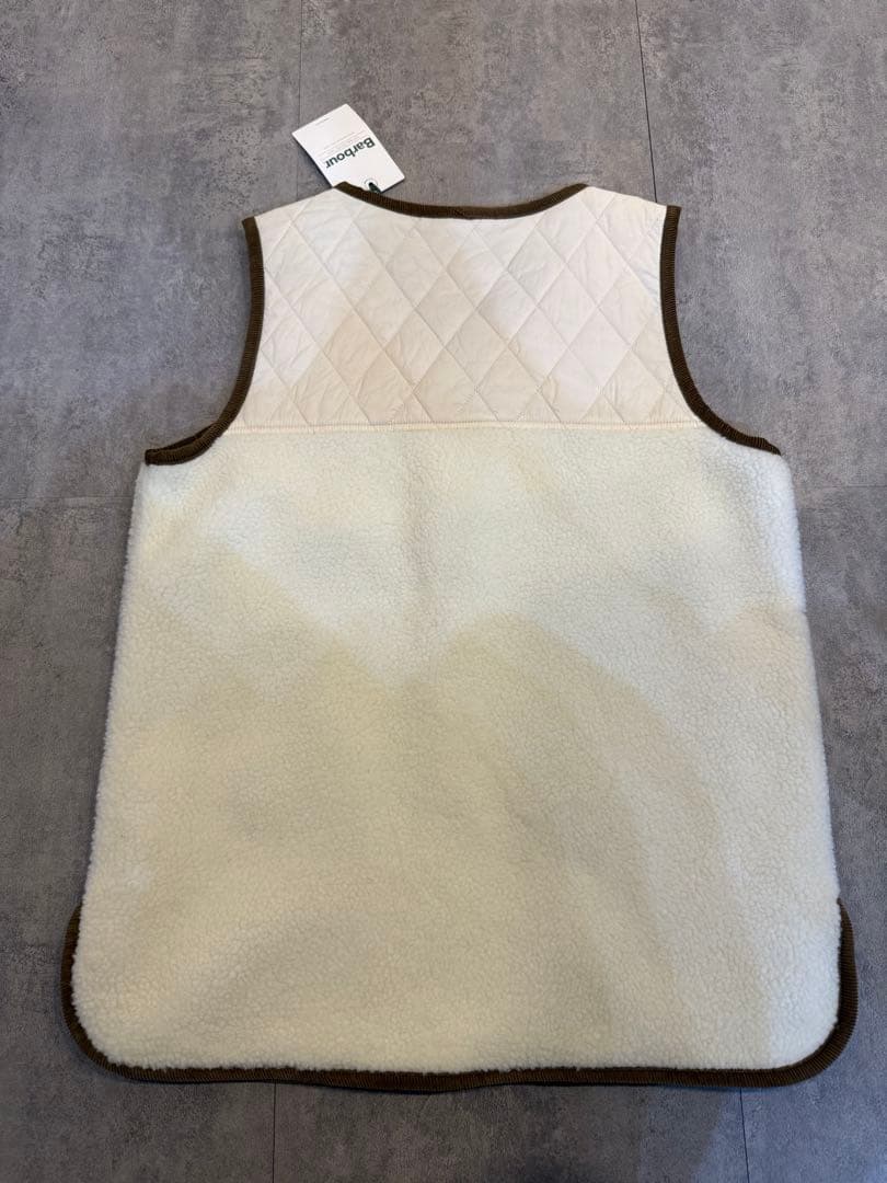 Barbour キルティングベスト　フリースベスト LFL0074