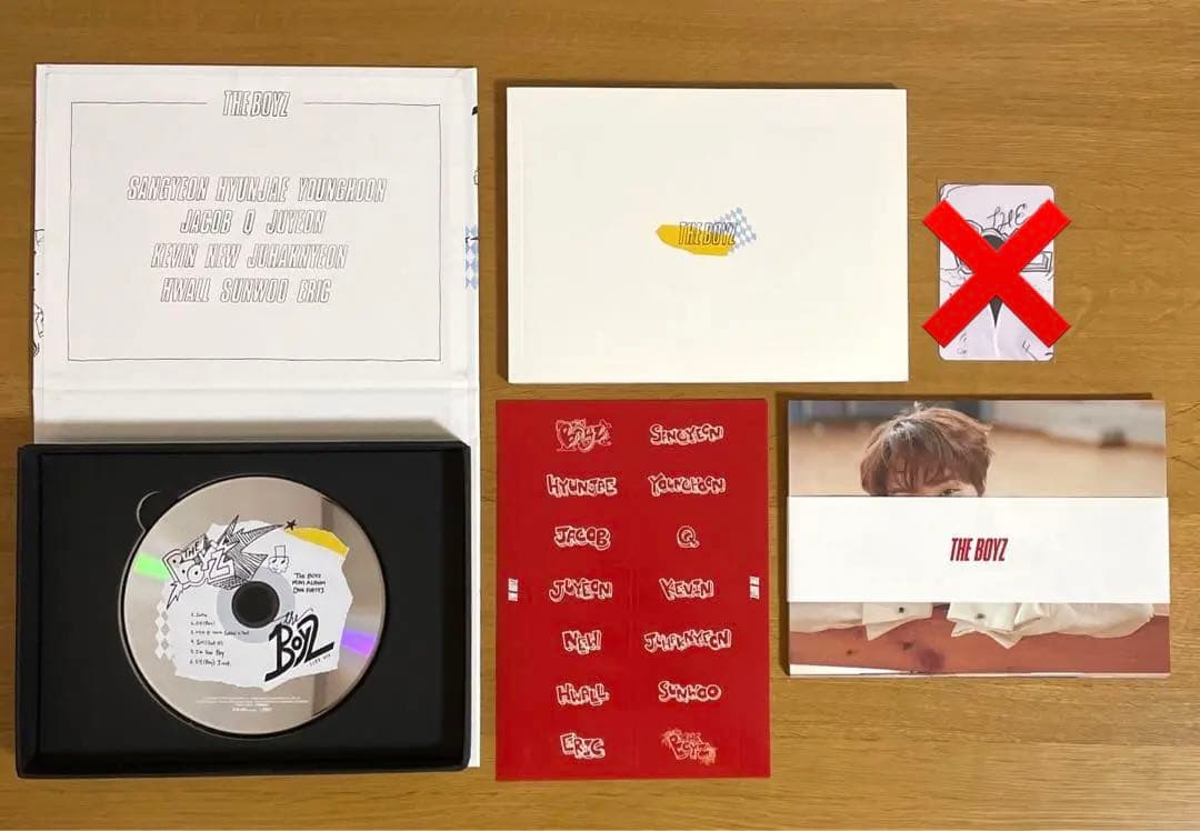 THE BOYZ 開封済み アルバム シーグリ グッズ まとめ売り