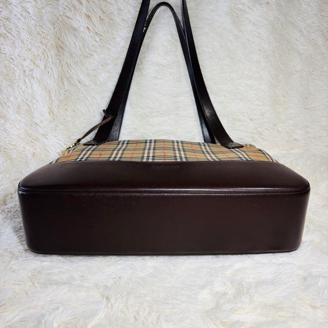 Burberry ヴィンテージ トートバッグ シャドーホース ノヴァチェック