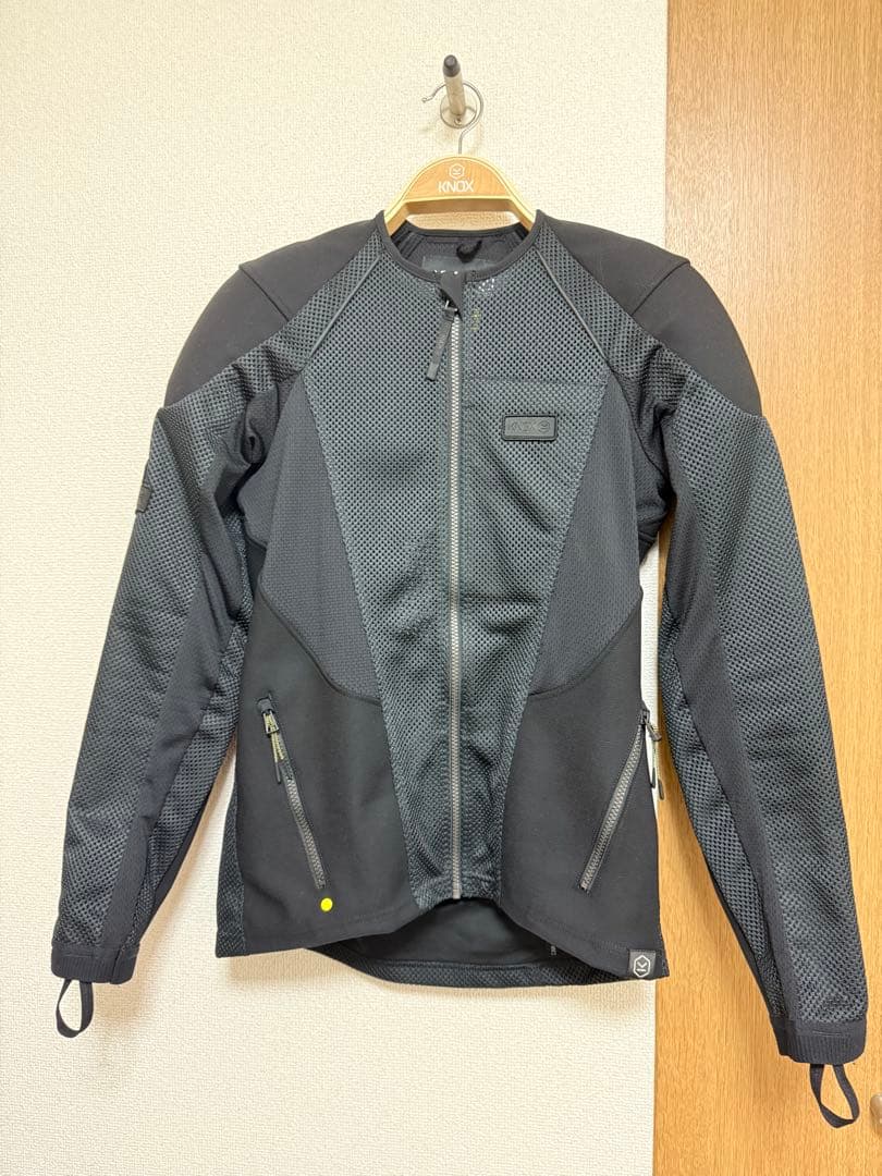 夏用バイクジャケット　KNOX アーバンプロ マーク3 ブラック S