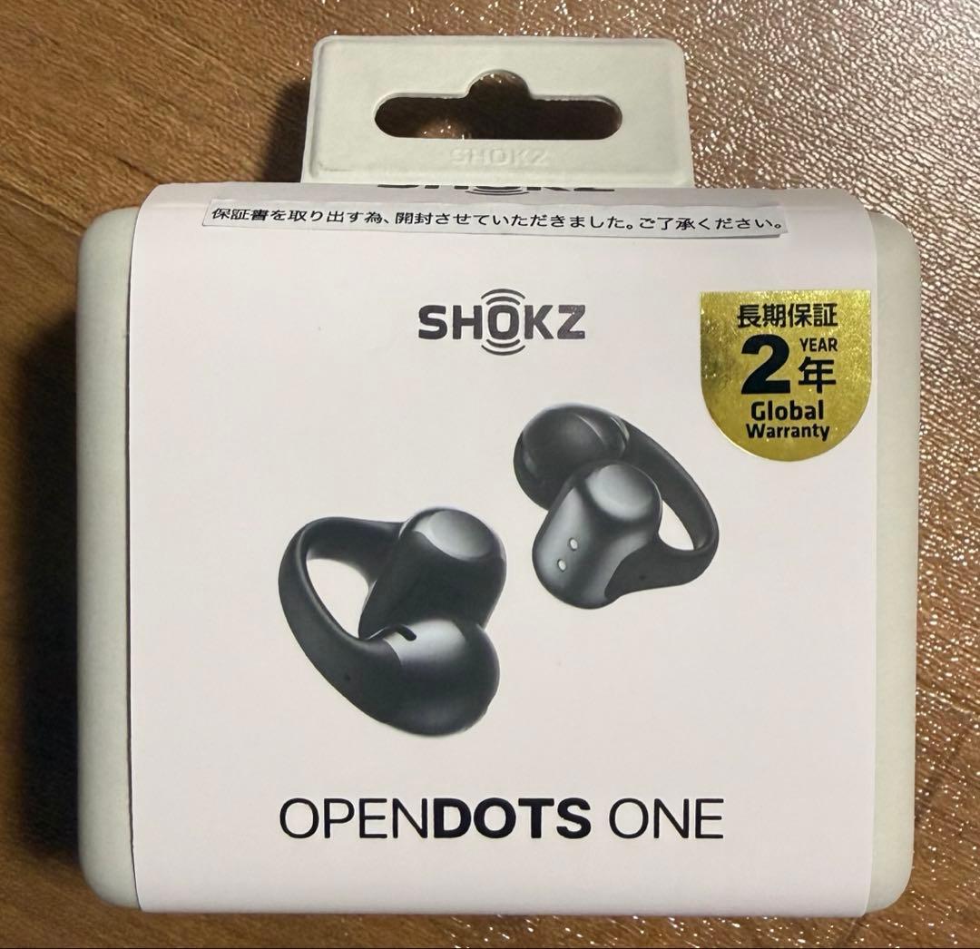 D*l様 SHOKZ OPENDOTS ONE 未使用品(ブラック)