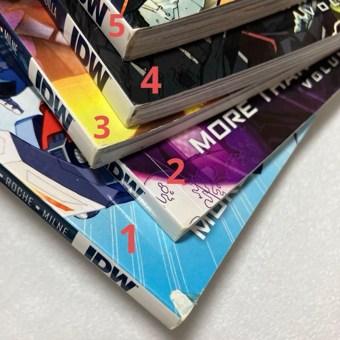 IDW more than meets the eye 10巻セット