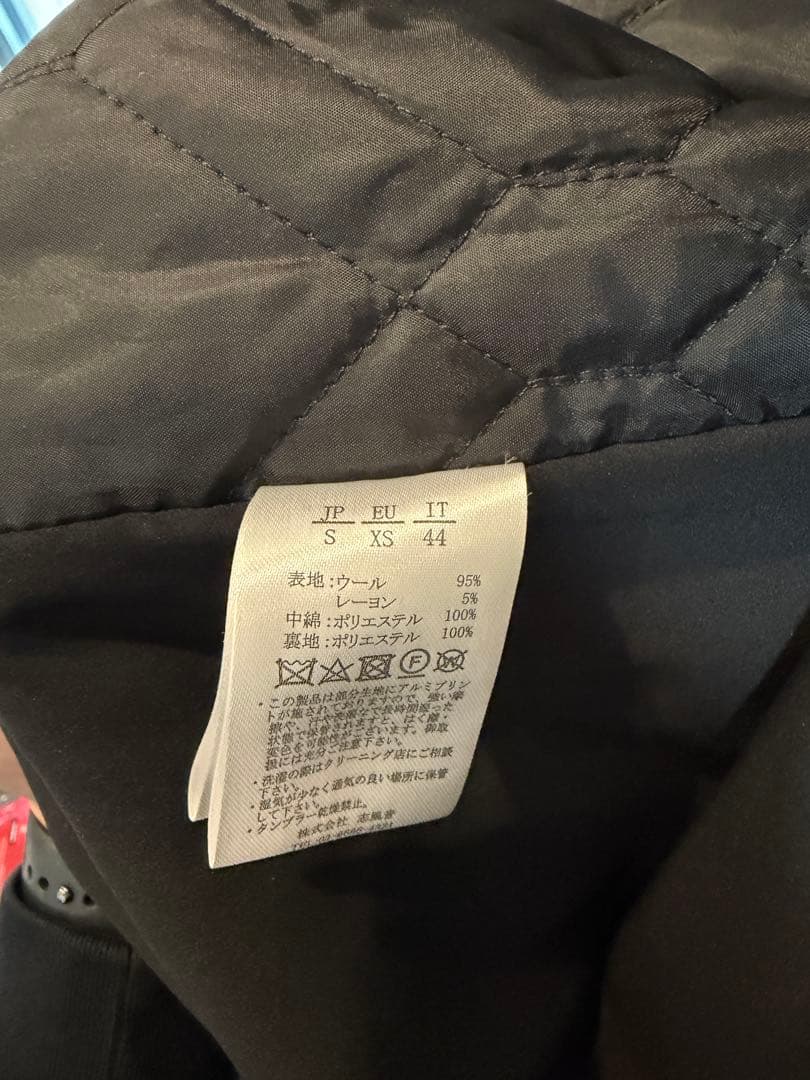 1piu1uguale3 relax ウノピュウ チェスターコート Sサイズ