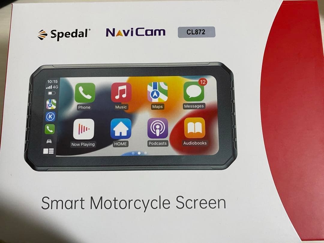 Spedal CL872 バイク スマートモニター バイク用ナビ