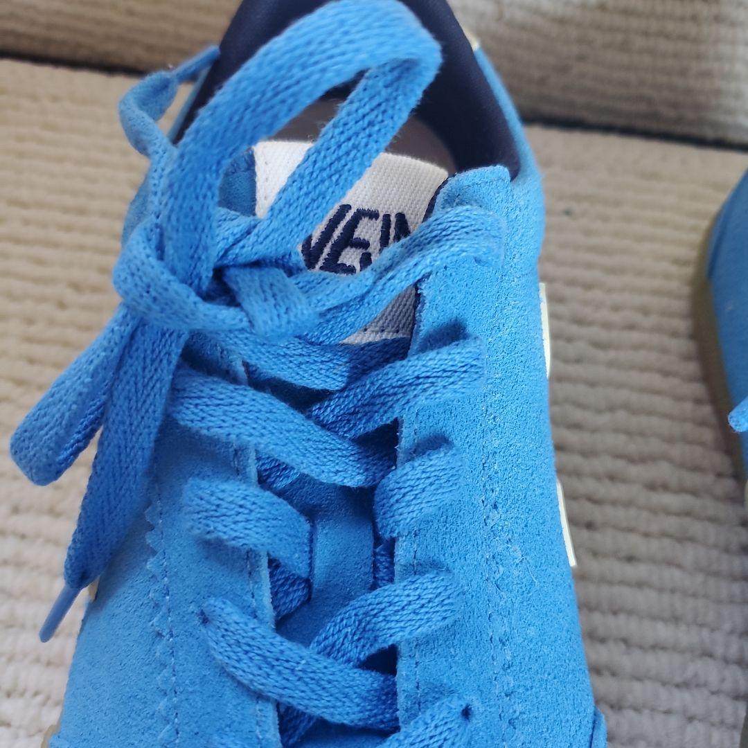 ☆未使用☆VEJA☆24センチ☆レア色ブルー×スエード☆スニーカー。