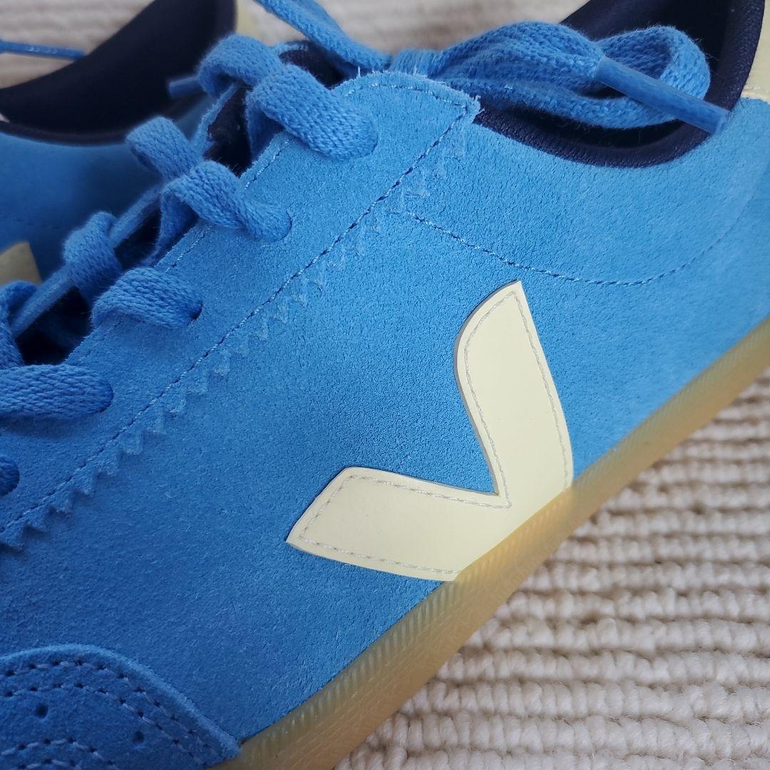 ☆未使用☆VEJA☆24センチ☆レア色ブルー×スエード☆スニーカー。