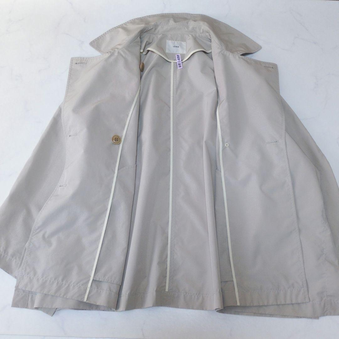 極美品✨️IENA ポプリンオーバーショートコート 24SS ベージュ 38