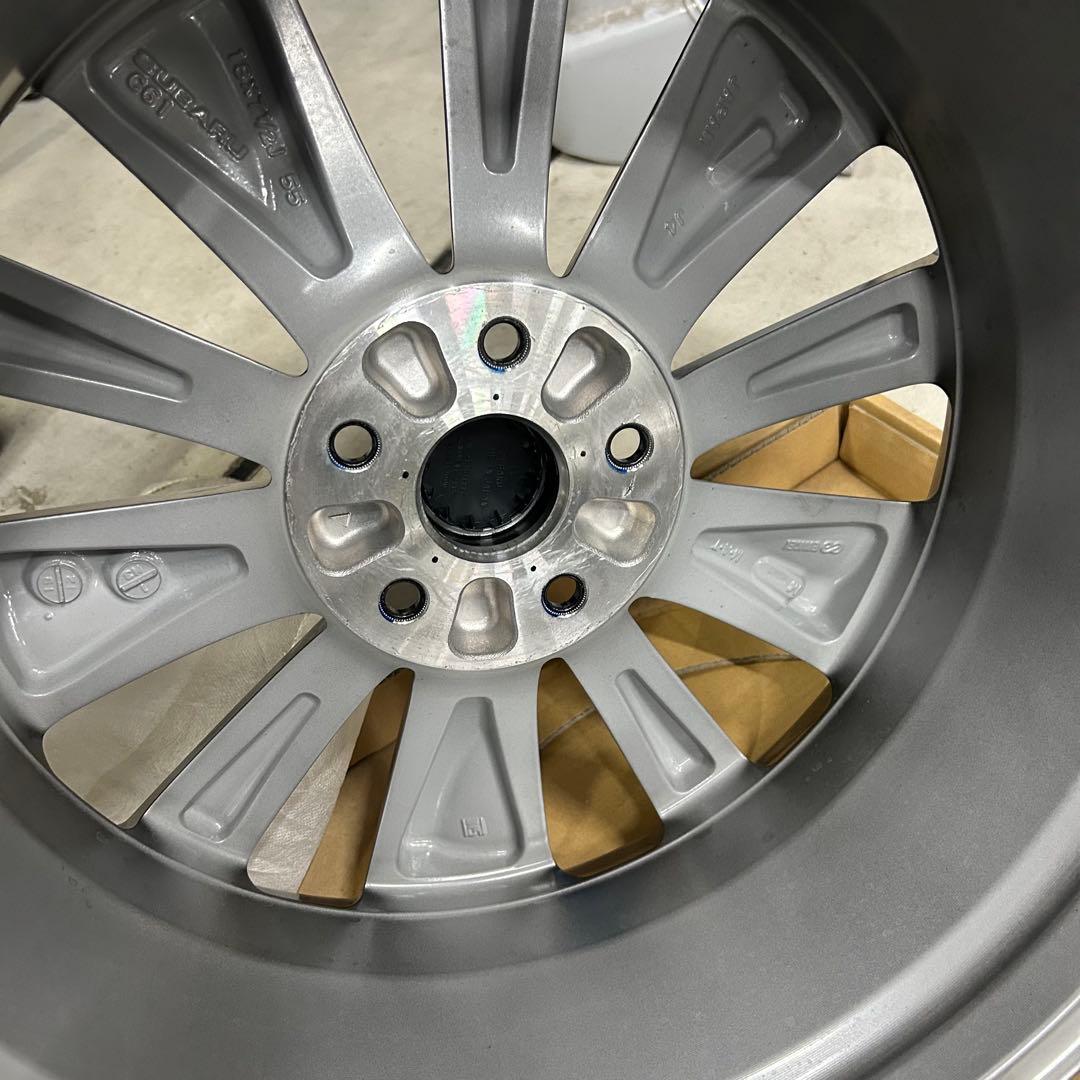 新車はずし18X7.5　スバル WRX S4 純正4本セット