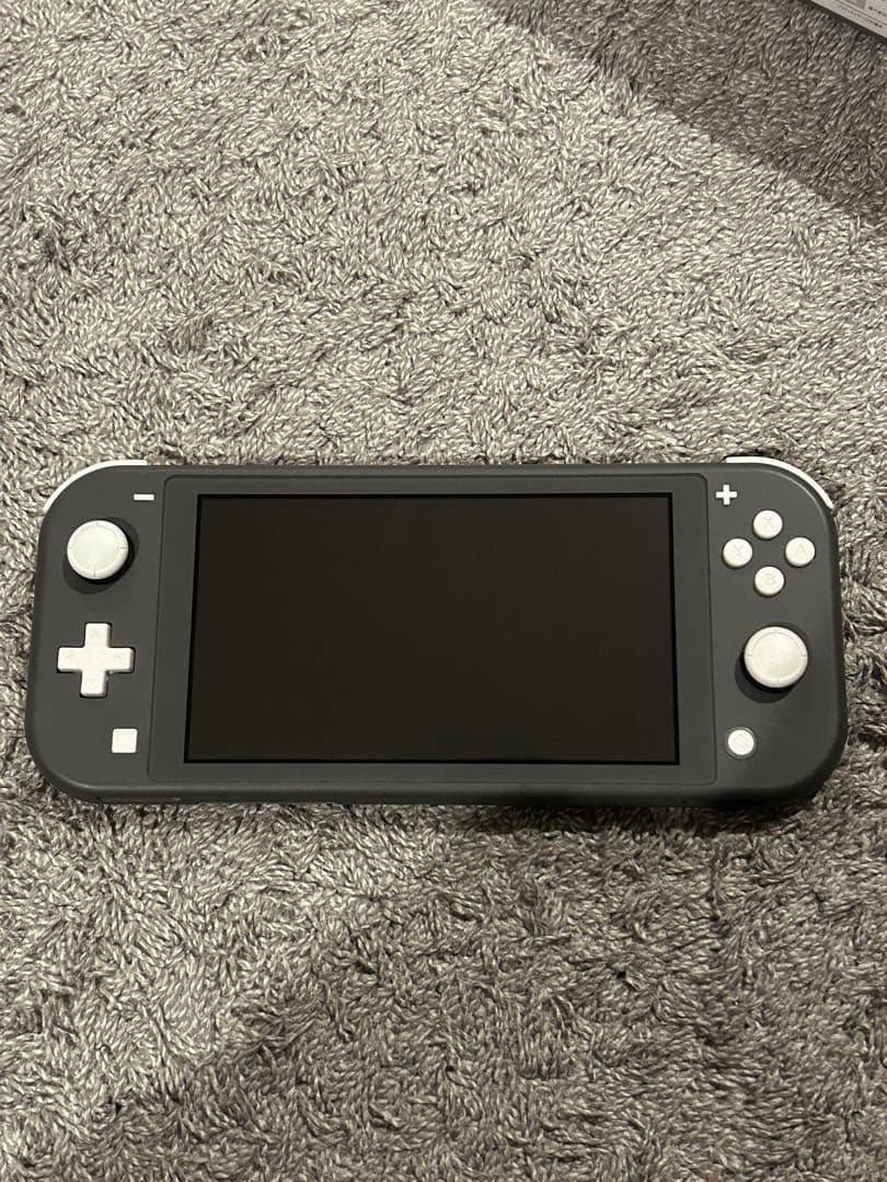 Nintendo Switch Lite グレー 本体　箱付き　充電器なし