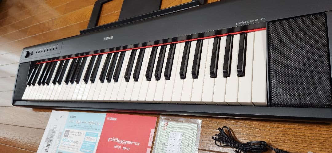 YAMAHA 【ヤマハ】美品☆電子キーボード piaggero NP-11