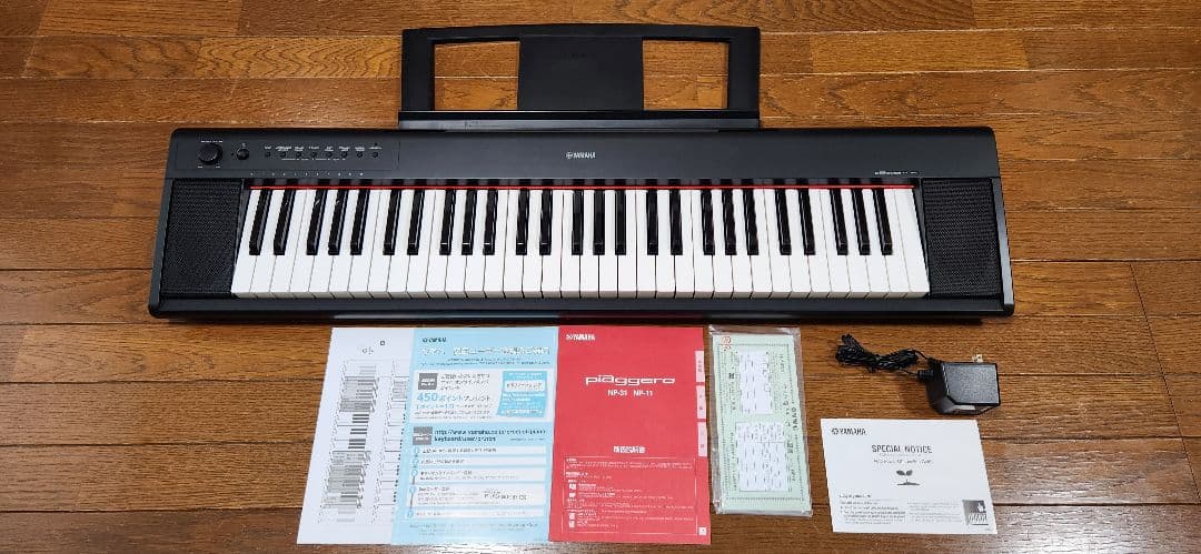 YAMAHA 【ヤマハ】美品☆電子キーボード piaggero NP-11