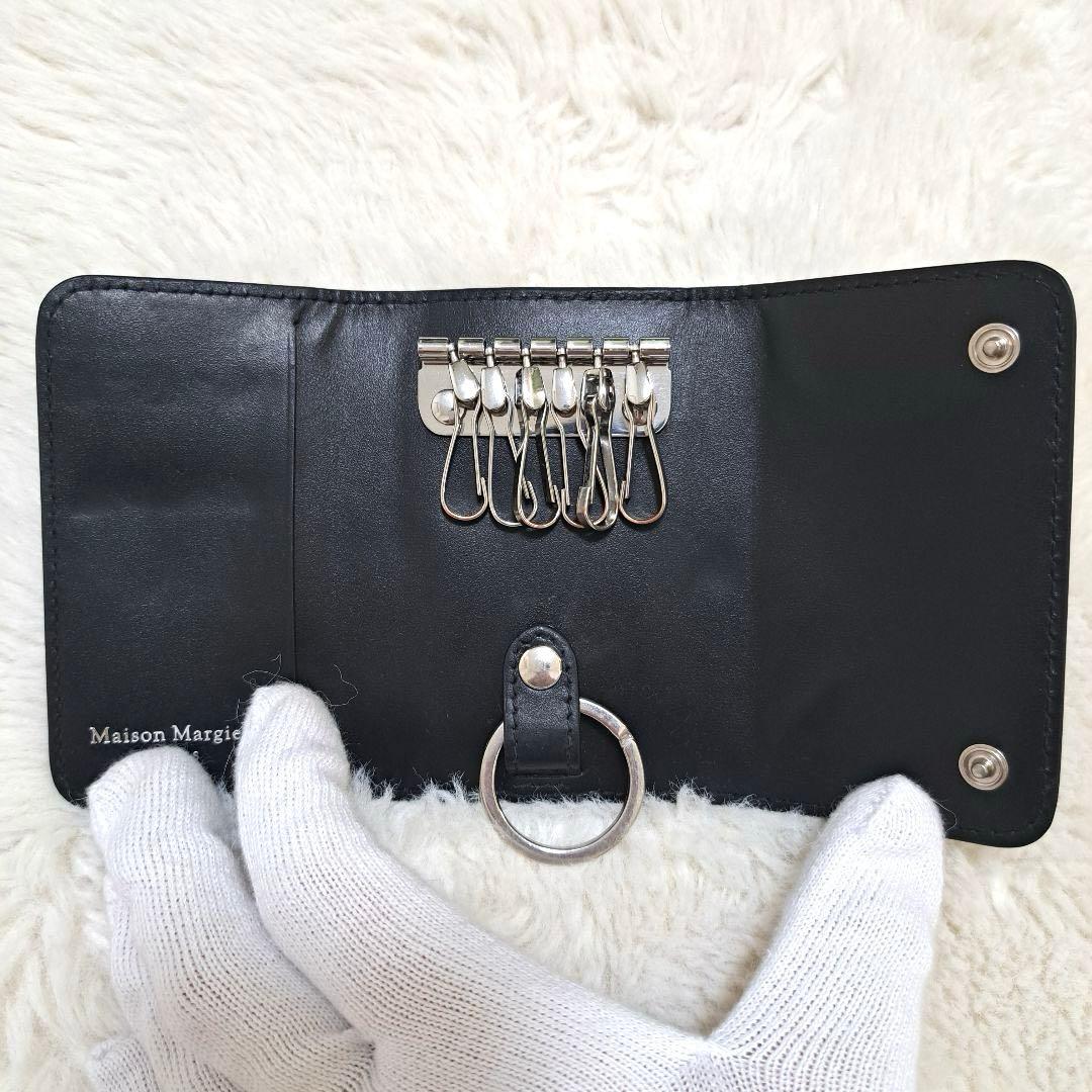 ✨極美品　正規品✨マルジェラ　キーケース　キーリング　6連　ステッチ　カレンダー