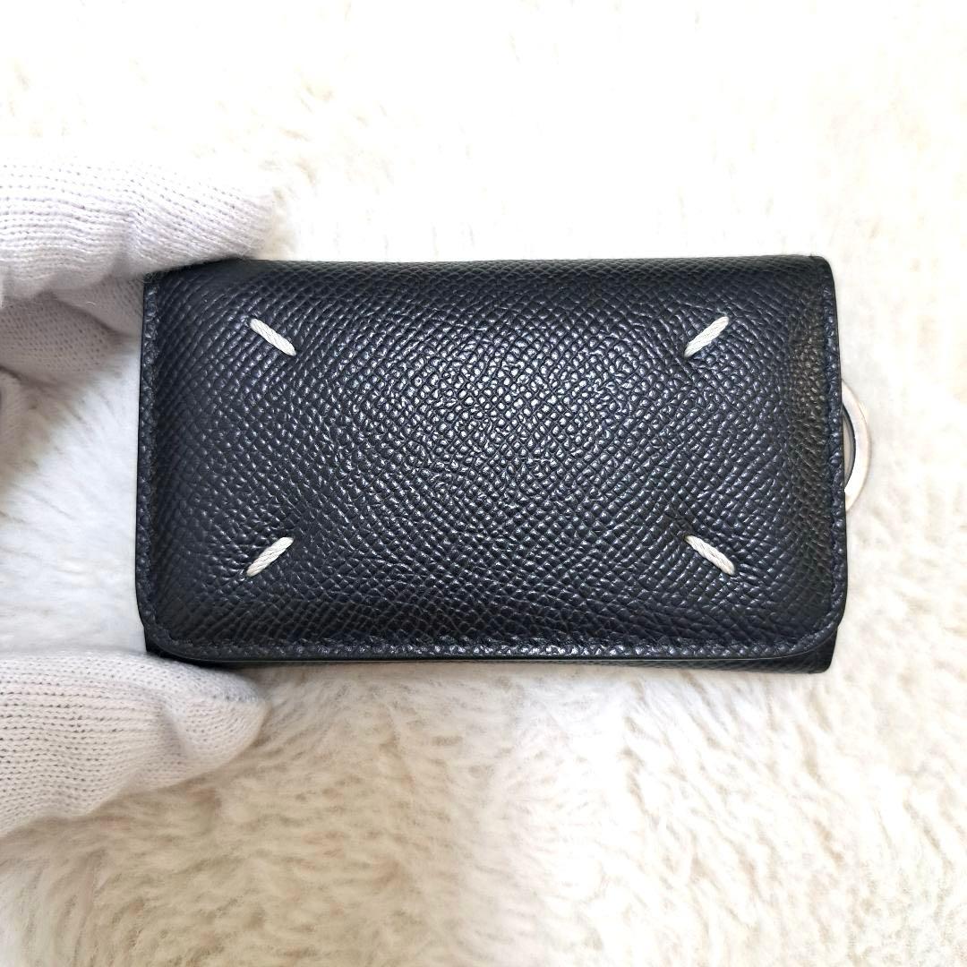 ✨極美品　正規品✨マルジェラ　キーケース　キーリング　6連　ステッチ　カレンダー