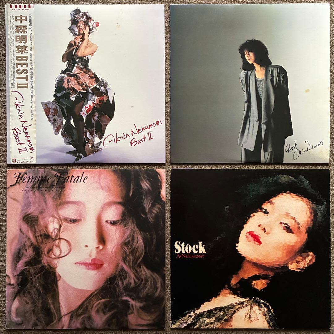 全揃＊中森明菜LP and 12inまとめて20枚セット→femme クリムゾン