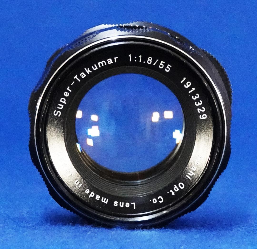 1913329　極上光学＆フレア後期型Super-Takumar　F1.8/55