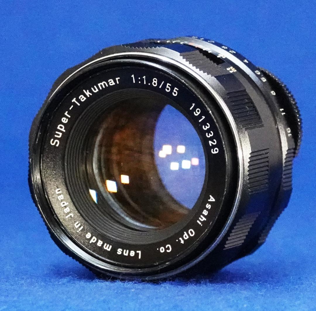 1913329　極上光学＆フレア後期型Super-Takumar　F1.8/55