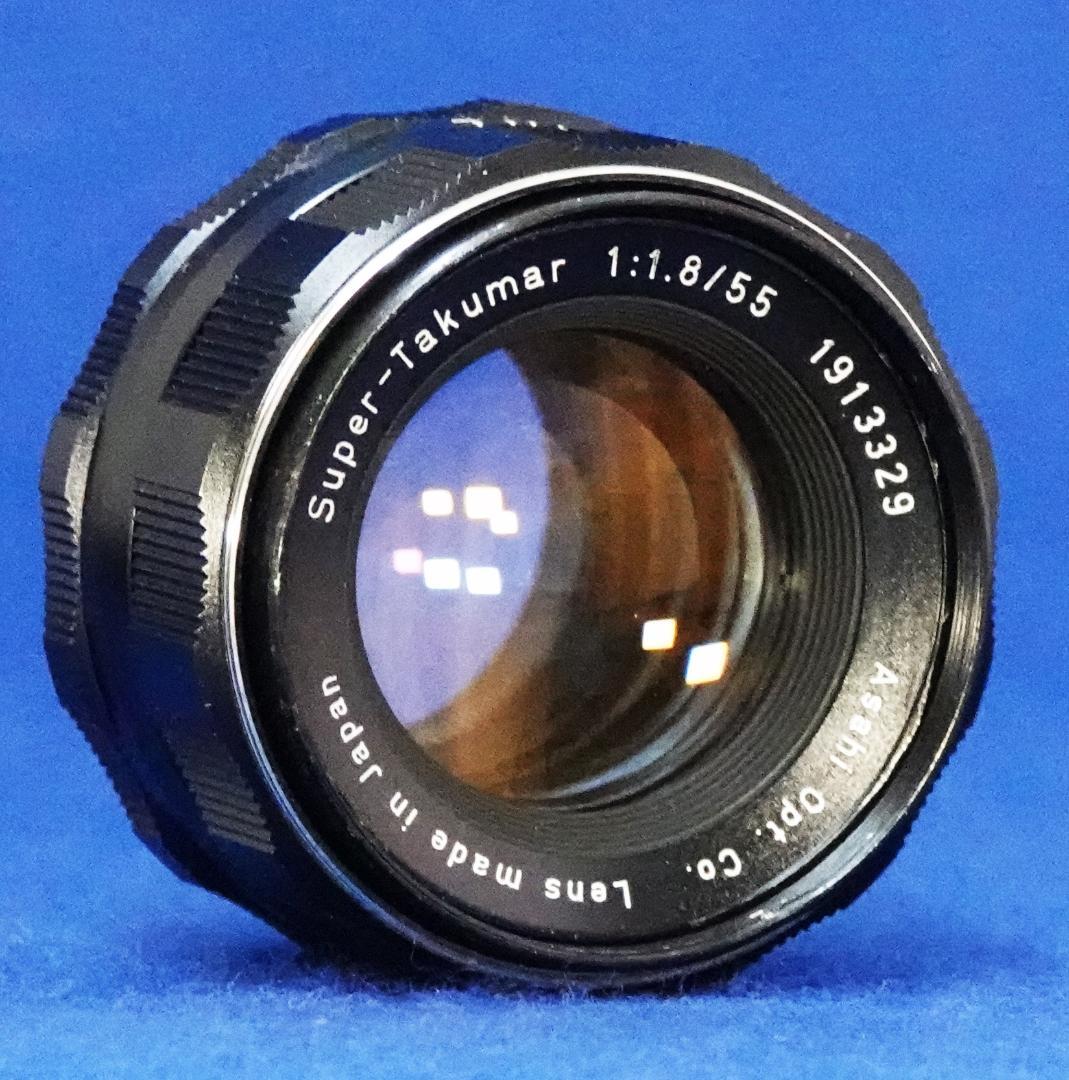 1913329　極上光学＆フレア後期型Super-Takumar　F1.8/55