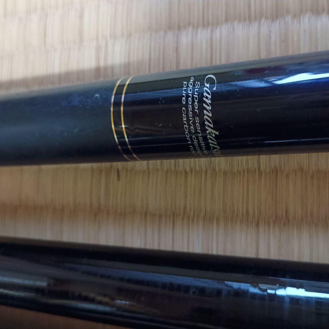 Gamakatsu Pured がま鮎 引抜早瀬90 渓流 鮎竿 袋付