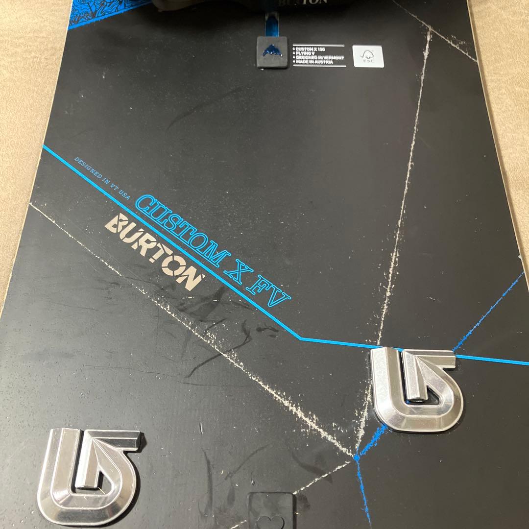 BURTON CUSTOM X FV 150×BURTON MISSION M