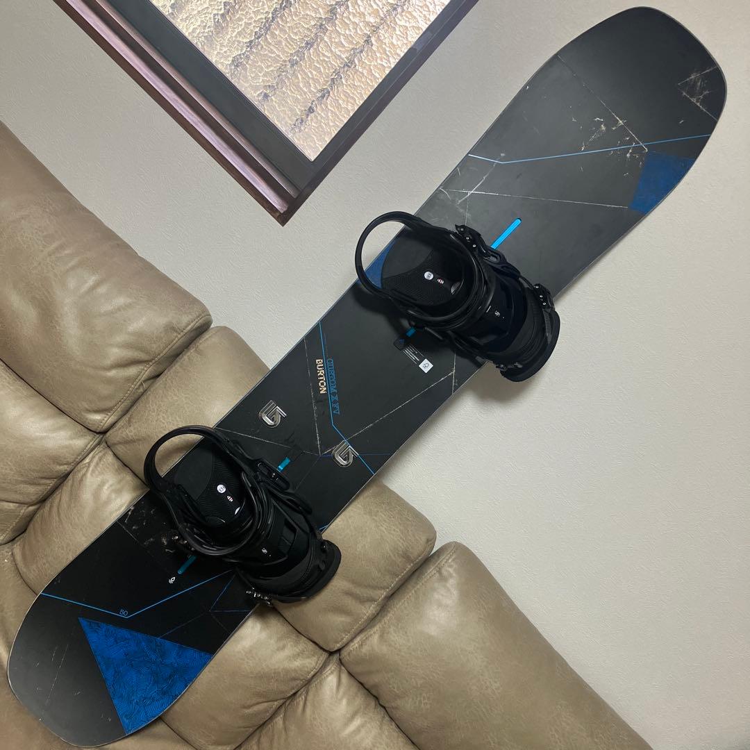 BURTON CUSTOM X FV 150×BURTON MISSION M