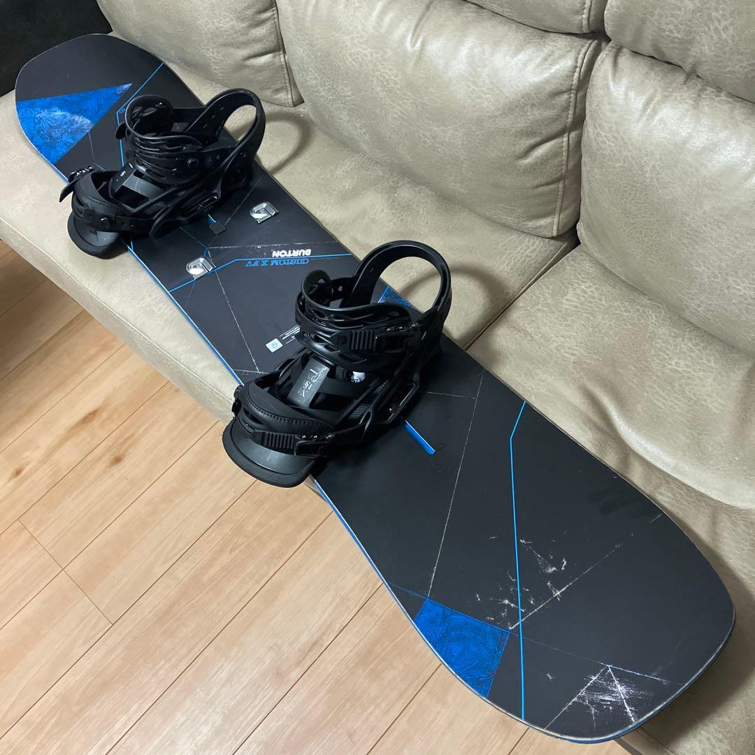 BURTON CUSTOM X FV 150×BURTON MISSION M