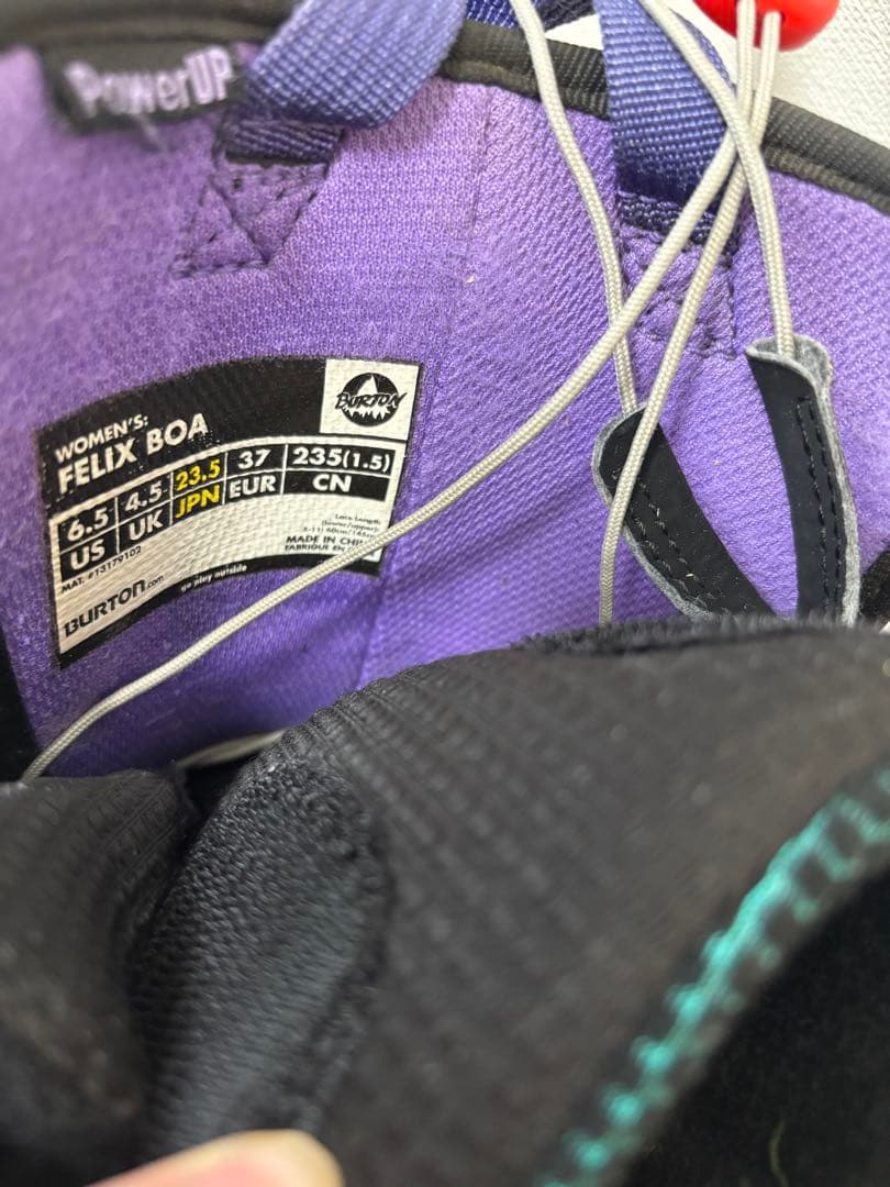 週末限定価格！Burton FELIX スノーボードブーツ 23.5cm