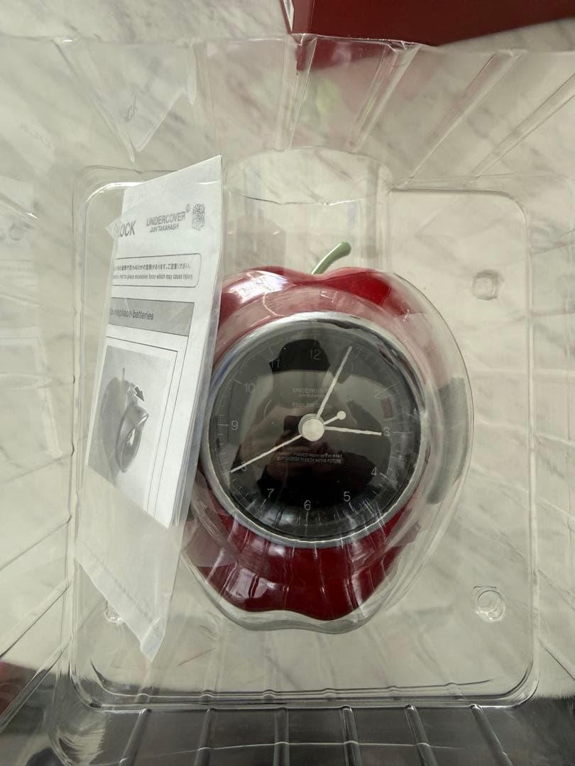 UNDER COVER GILAPPLE CLOCK リンゴ型アナログ時計