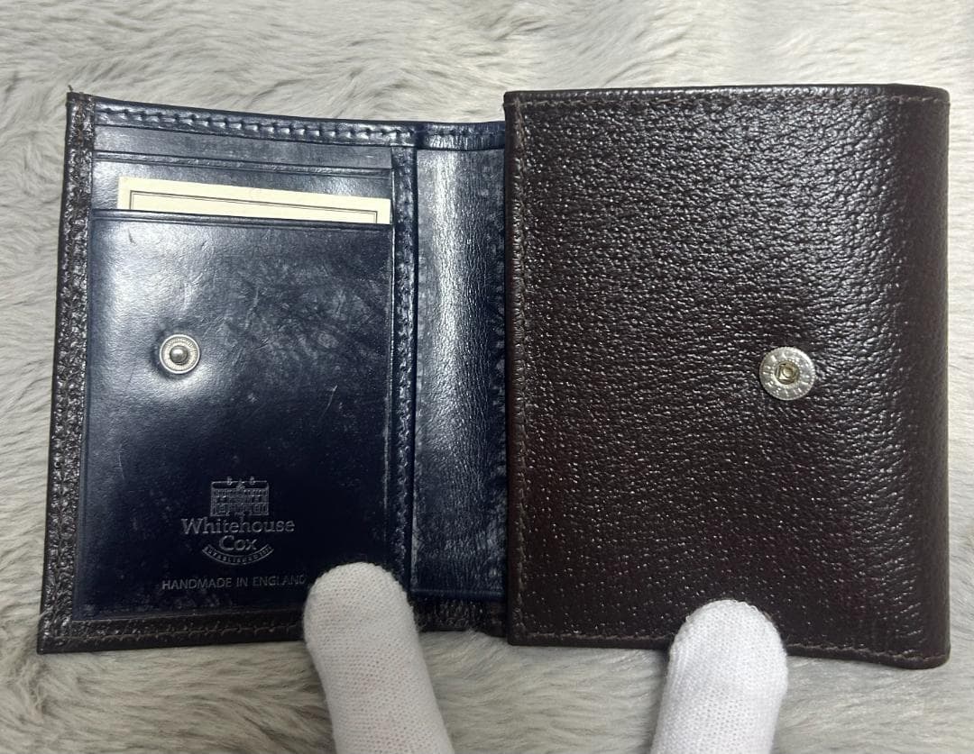 【新品未使用】ホワイトハウスコックス ユナイテッドアローズ別注 三つ折り財布