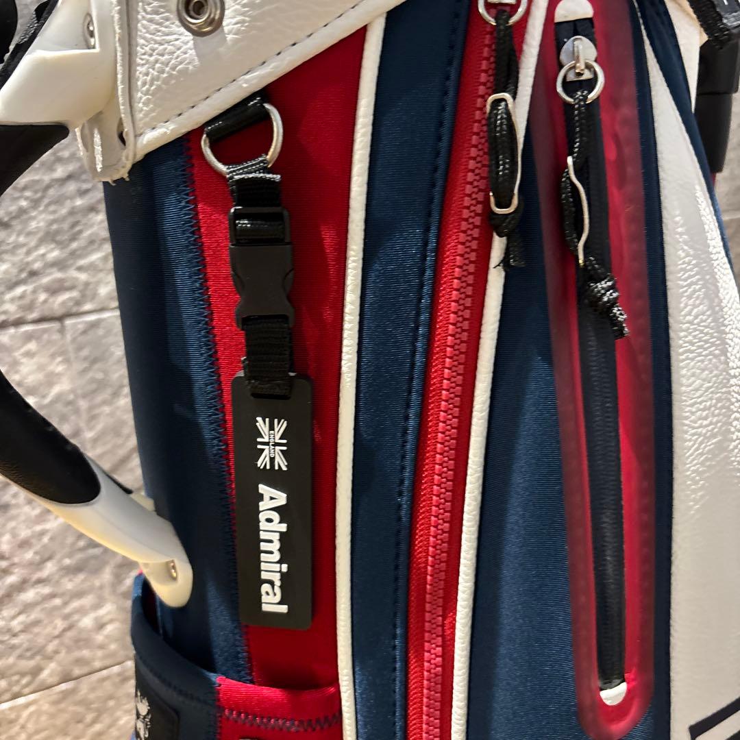 Admiral ゴルフバッグ スタンド付き