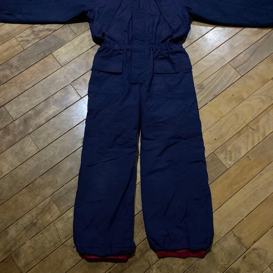 ノースフェイス キッズ つなぎ ジャンプスーツ スノーウェア ネイビー 130