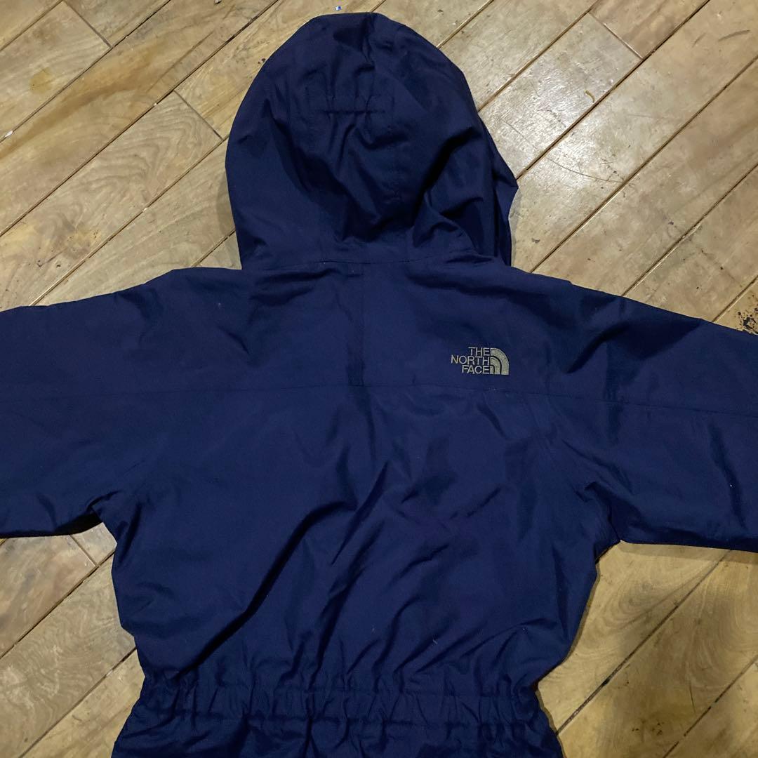ノースフェイス キッズ つなぎ ジャンプスーツ スノーウェア ネイビー 130
