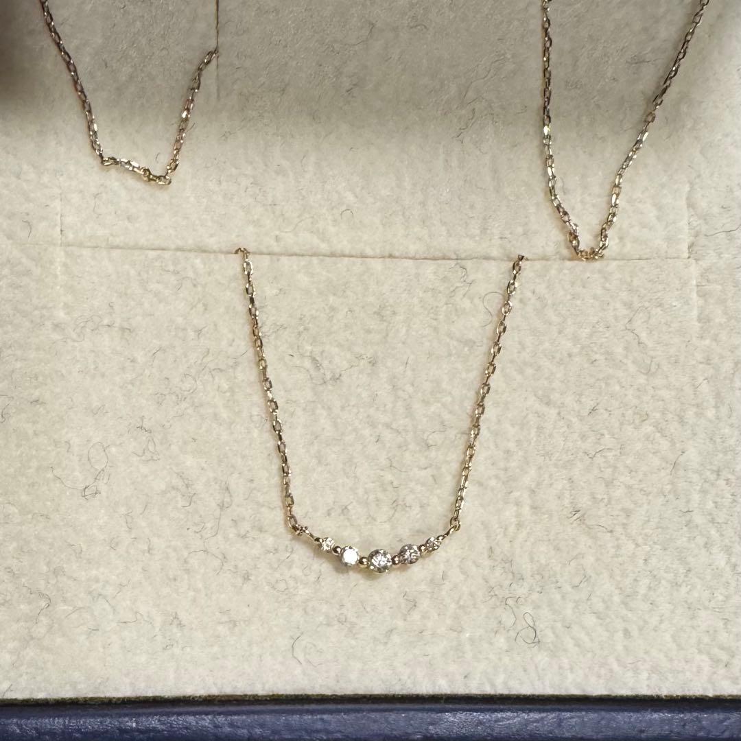 Vendome Aoyama ヴァンドーム青山　K10ネックレス　ゴールド