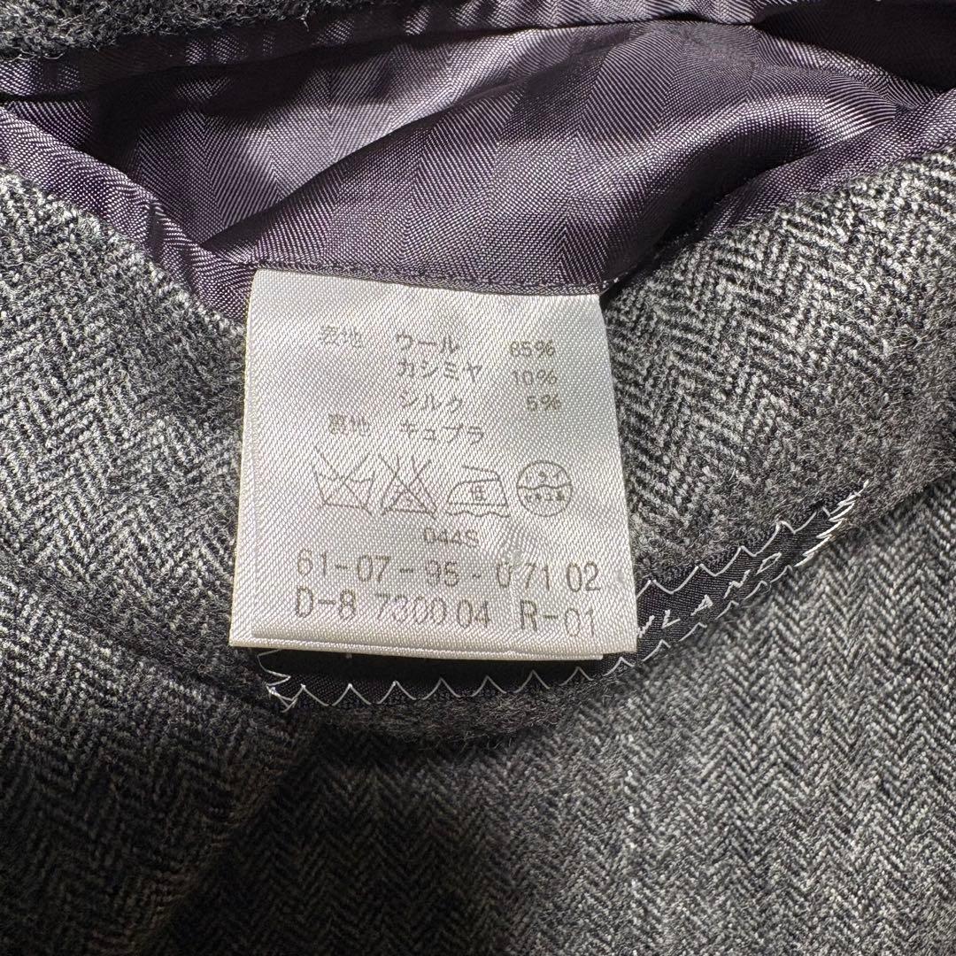 【美品】トゥモローランド　テーラードジャケット　ロロピアーナ　46 カシミヤ混