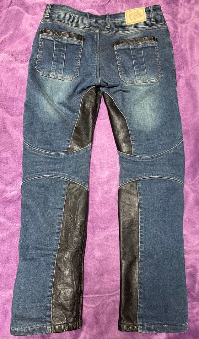 デグナー デニムパンツ ネイビー Lサイズ DP-27